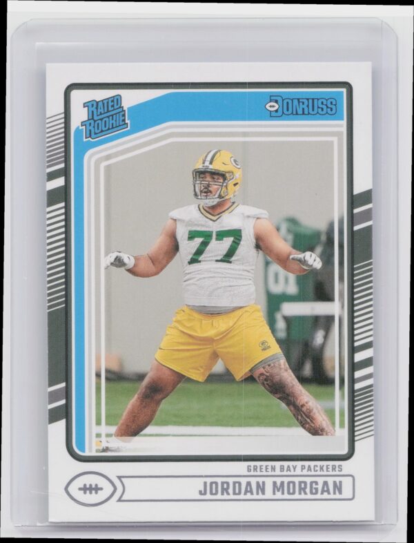 2024 Donruss Jordan Morgan RC 370 Packers