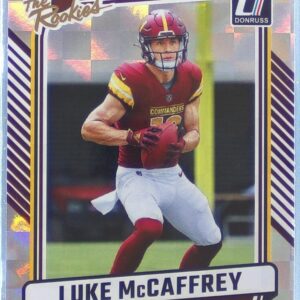2024 Donruss Luke McCaffrey #TR-22 Commanders The Rookies
