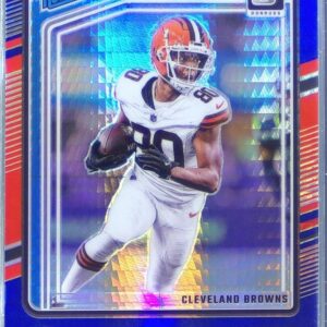 2024 Donruss Optic Jamari Thrash Blue Hyper RC #241 Browns