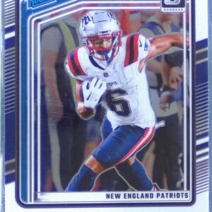 2024 Donruss Optic Javon Baker RC #245 Patriots
