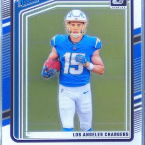 2024 Donruss Optic Ladd McConkey RC #266 Chargers