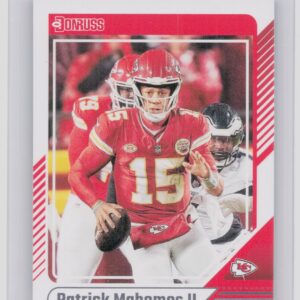 2024 Donruss Patrick Mahomes II 100 Chiefs