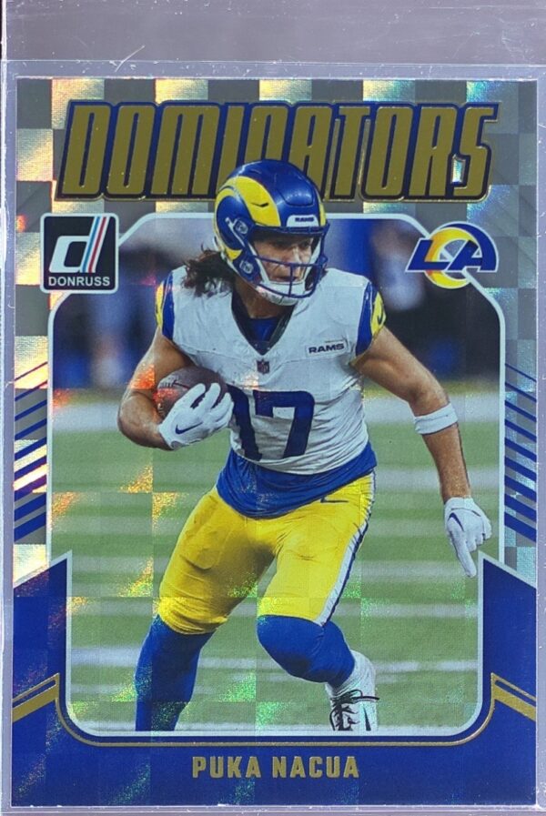 2024 Donruss Puka Nacua 24 Rams Dominators