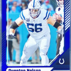 2024 Donruss Quenton Nelson Press Proof Blue 116 Colts