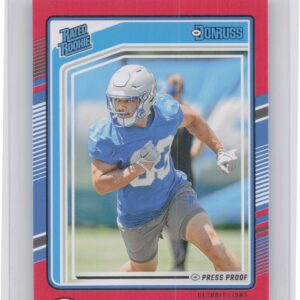 2024 Donruss Sione Vaki Press Proof Red 332 Lions