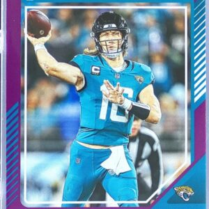 2024 Donruss Trevor Lawrence Press Proof Purple 271 Jaguars