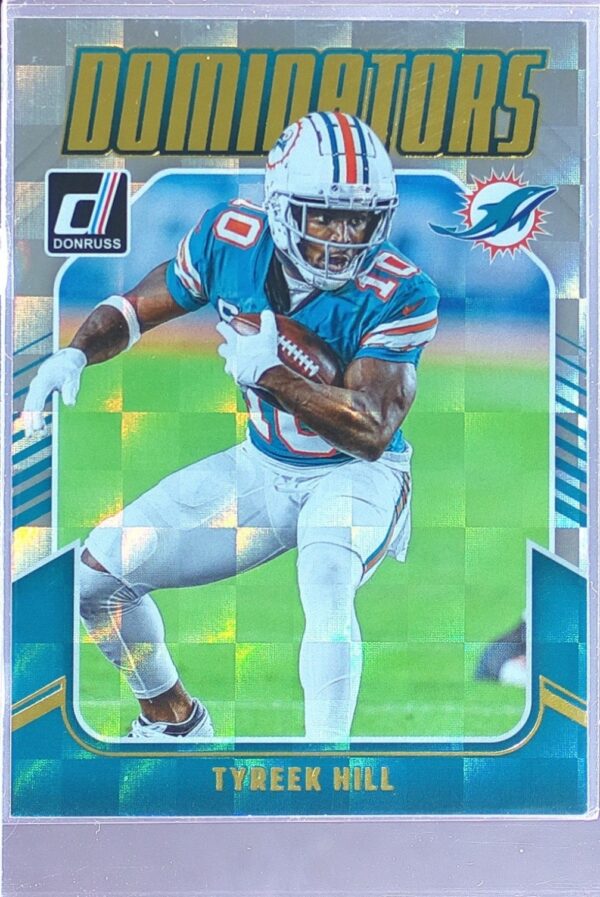 2024 Donruss Tyreek Hill 27 Dolphins Dominators