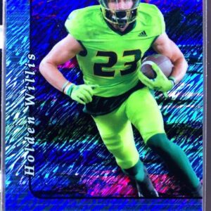 2024 Leaf Collective Holden Willis /20 #20B-139 Bulls Press Pass Shimmer Blue