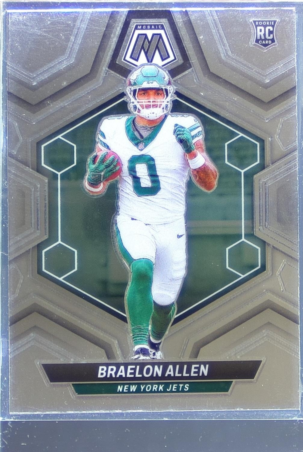2024 Mosaic Braelon Allen RC #389 Jets