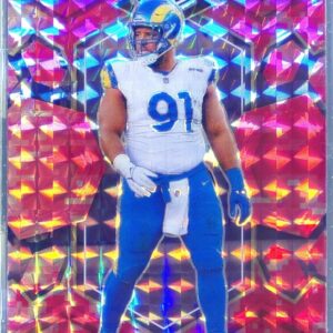 2024 Mosaic Kobie Turner Mosaic Camo Pink 132 Rams