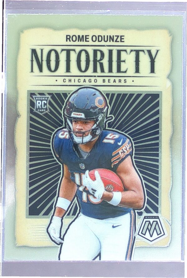 2024 Mosaic Rome Odunze RC #24 Bears Notoriety