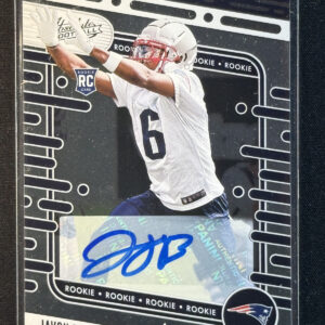2024 Panini Absolute Javon Baker Rookie RC Autograph Auto Patriots #180