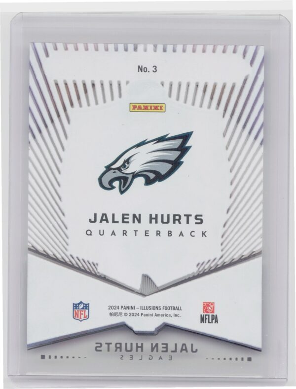 2024 Panini Illusions Jalen Hurts 3 Eagles - Image 3