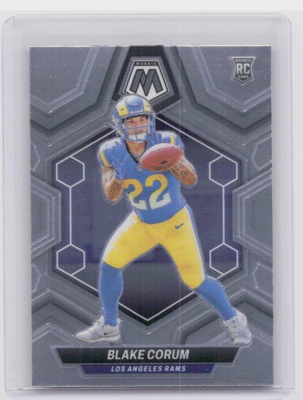 2024 Panini Mosaic Blake Corum RC 368 Rams