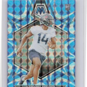 2024 Panini Mosaic Kamari Lassiter Mosaic Reactive Blue 342 Texans