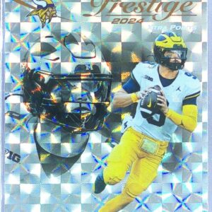 2024 Panini Prestige J.J. McCarthy Hyper Xtra Points RC 311 Vikings