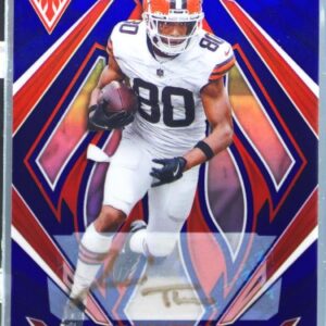 2024 Phoenix Jamari Thrash Auto /49 #191 Browns Autographs Blue
