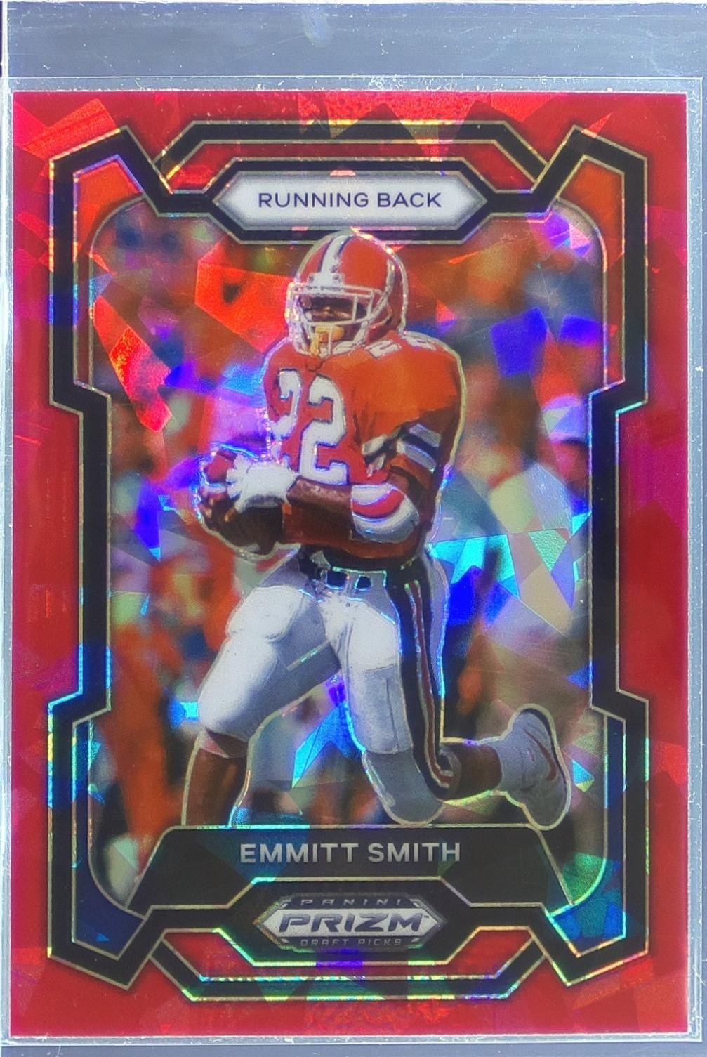 2024 Prizm Collegiate Draft Picks Emmitt Smith Red Ice 34 Gators