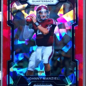 2024 Prizm Collegiate Draft Picks Johnny Manziel Red Ice 27 Aggies