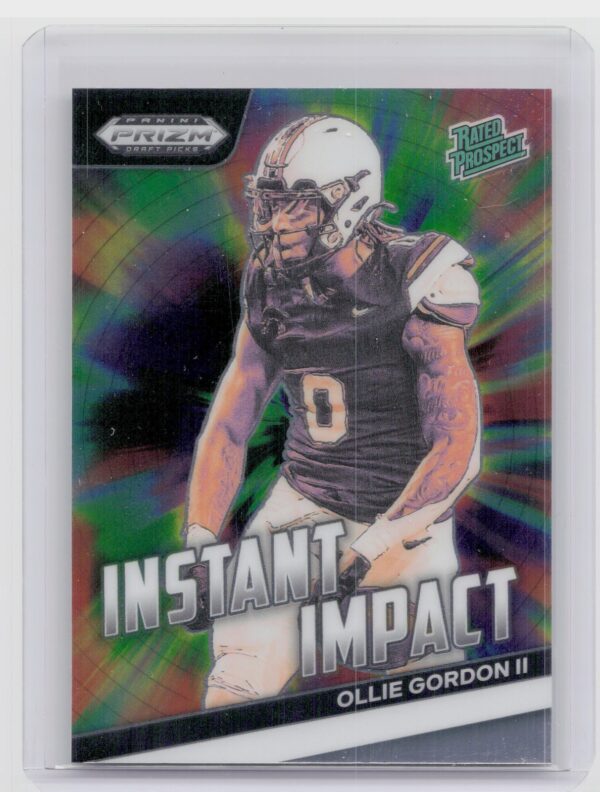 2024 Prizm Collegiate Draft Picks Ollie Gordon II II-OG Cowboys Instant Impact