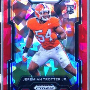 2024 Prizm Draft Picks Jeremiah Trotter Jr. Red Ice RC #183 Tigers