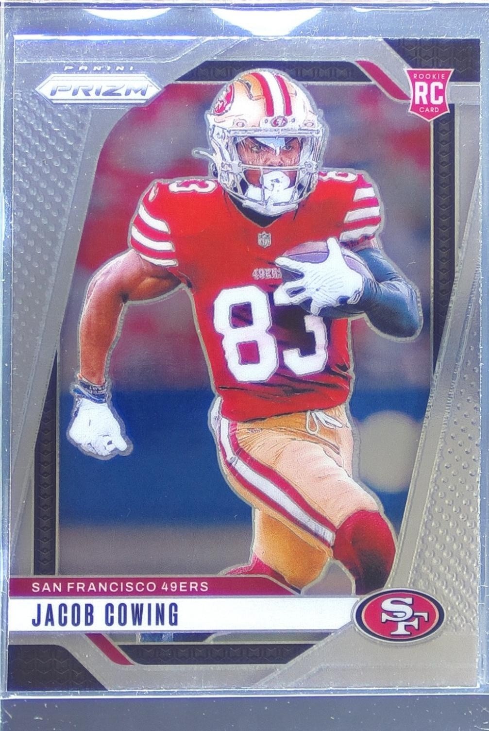 2024 Prizm Jacob Cowing RC #335 49ers