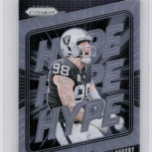 2024 Prizm Maxx Crosby 9 Raiders Hype