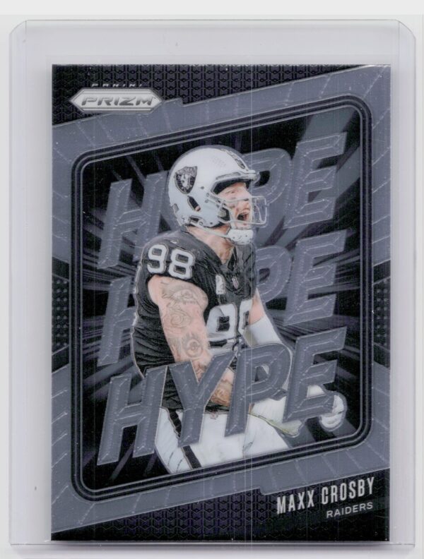 2024 Prizm Maxx Crosby 9 Raiders Hype