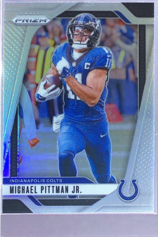 2024 Prizm Michael Pittman Jr. Silver 123 Colts