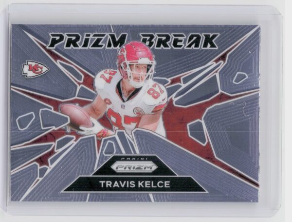 2024 Prizm Travis Kelce 1 Chiefs Prizm Break