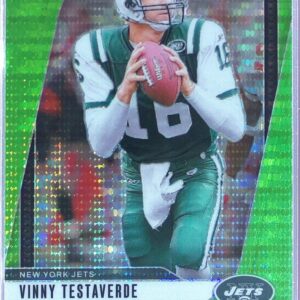 2024 Prizm Vinny Testaverde Neon Green Pulsar 229 Jets