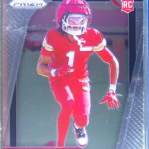 2024 Prizm Xavier Worthy RC #399 Chiefs