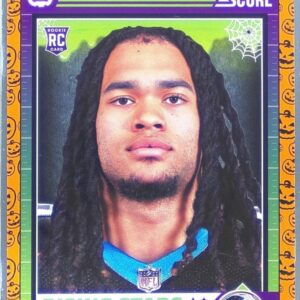 2024 Score-A-Treat Jonathon Brooks RC #30 Panthers Rising Stars Orange Pumpkin