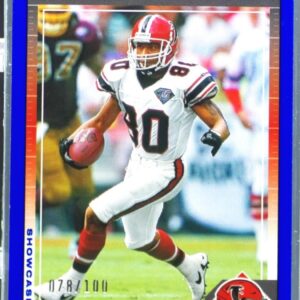 2024 Score Andre Rison Showcase /100 #17 Falcons