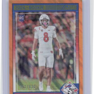 2024 Score Cole Bishop Lava /630 400 Bills
