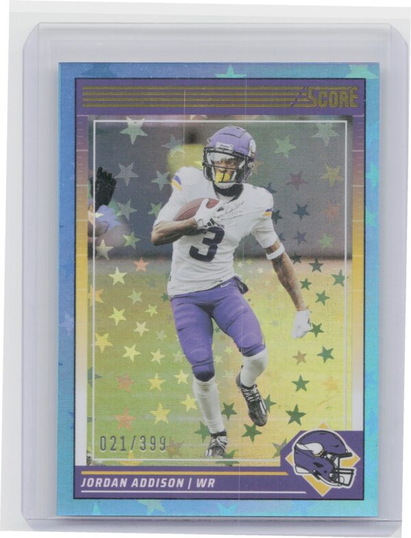 2024 Score Jordan Addison Stars /399 184 Vikings