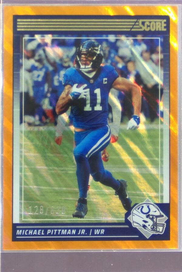 2024 Score Michael Pittman Jr. Lava /630 #121 Colts