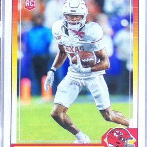 2024 Score Xavier Worthy RC #324 Chiefs