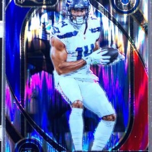 2024 Select DK Metcalf Red & Blue Prizm Shock #251 Seahawks