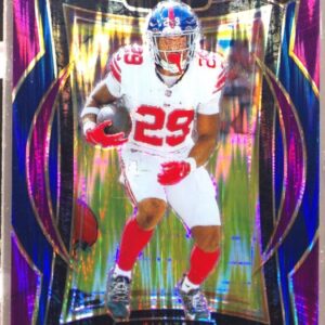 2024 Select Tyrone Tracy JR. RC Purple Prizm Shock /360 #61 Giants