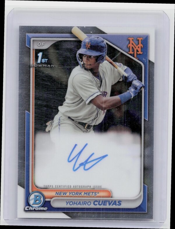 2024 Select Yoniel Curet Auto #CPA-YCU Rays Prospects Autographs
