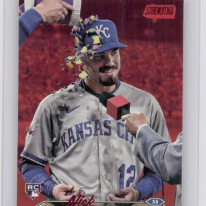 2024 Stadium Club Nick Loftin Red Foil #106 Royals