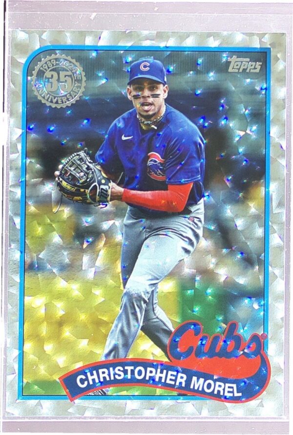 2024 Topps Christopher Morel #89B-62 Cubs 1989 35th Anniversary Mega Box Foil