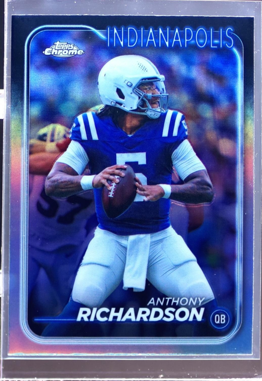 2024 Topps Chrome Anthony Richardson Refractor #85 Colts