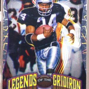 2024 Topps Chrome Bo Jackson #LOG-4 Raiders Legends of the Gridiron Lazer Refrac