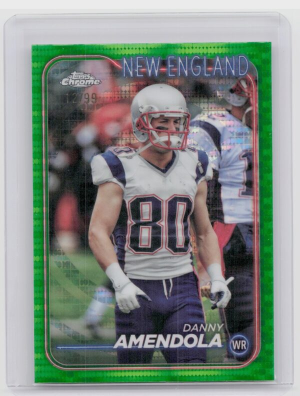 2024 Topps Chrome Danny Amendola Refractor #126 Patriots
