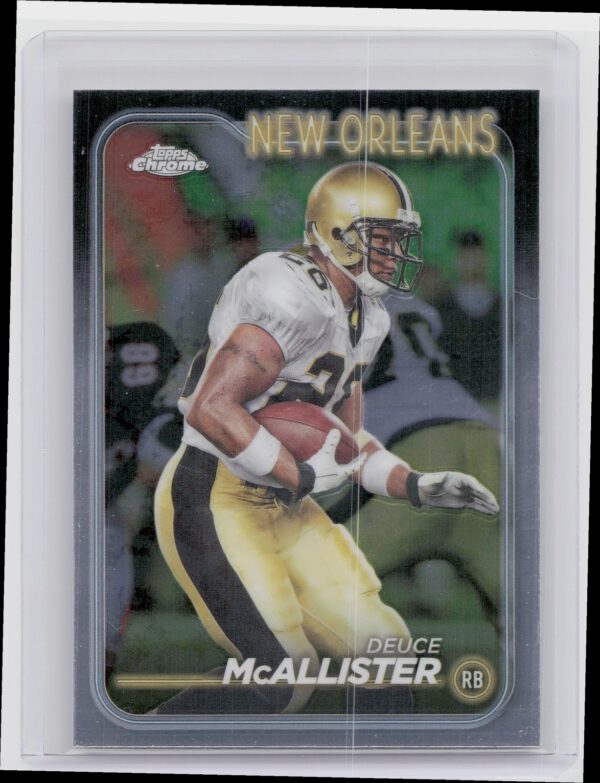 2024 Topps Chrome Deuce McAllister 136 Saints