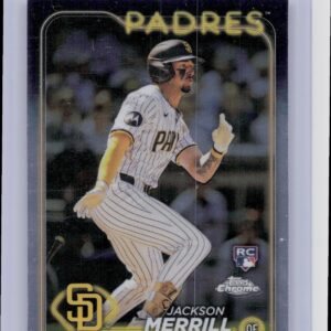 2024 Topps Chrome Jackson Merrill RC #207 Padres