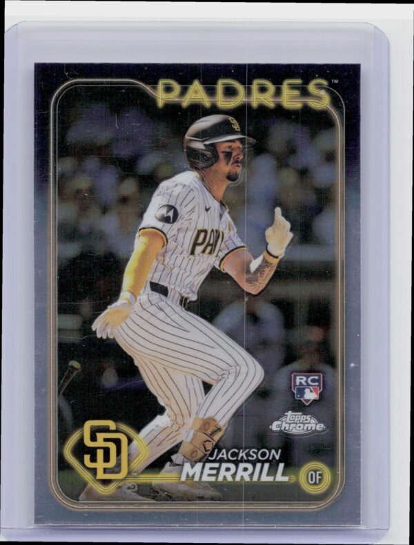 2024 Topps Chrome Jackson Merrill RC #207 Padres