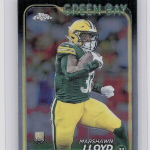 2024 Topps Chrome MarShawn Lloyd RC 251 Packers